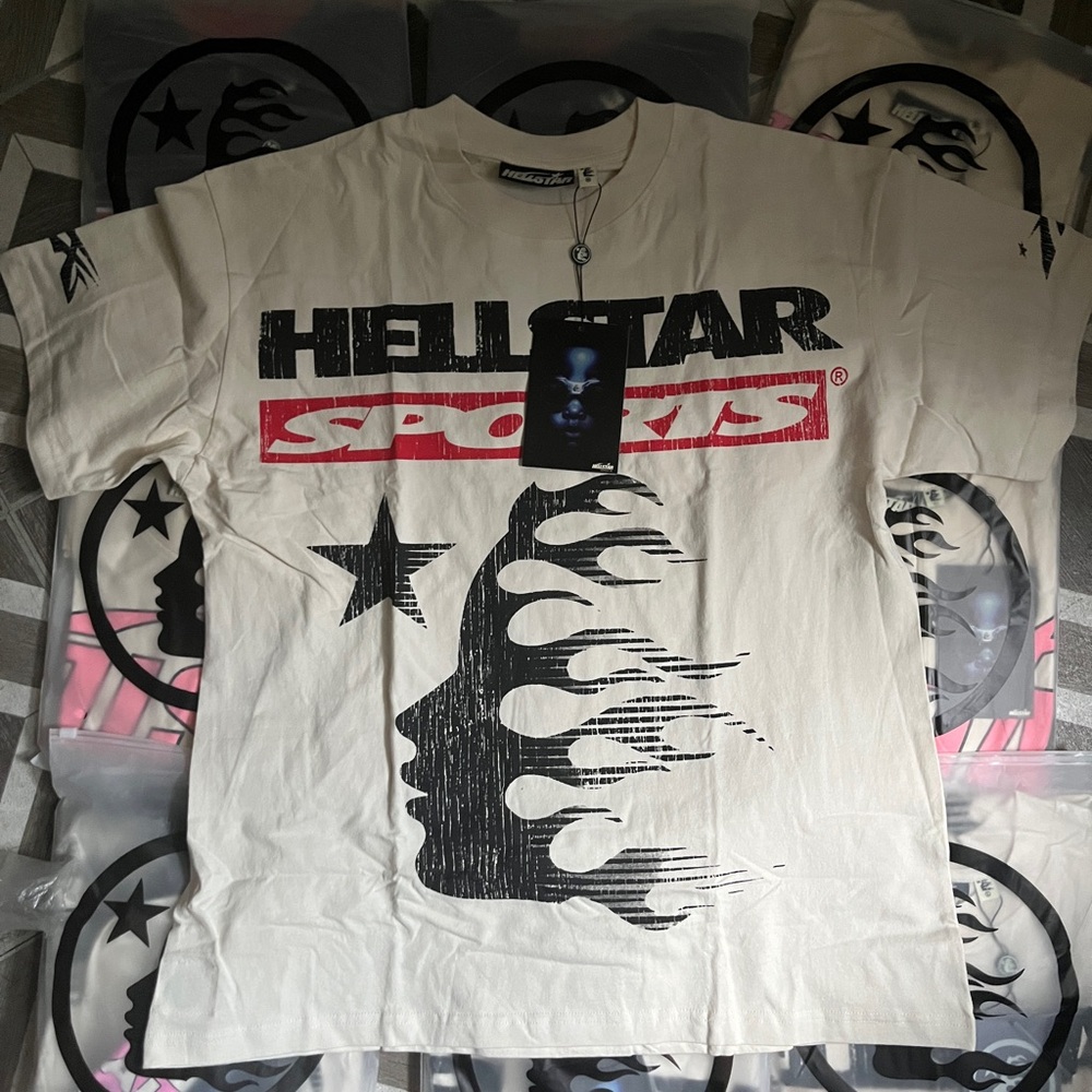 Hellstar Sport T-Shirt - Cream